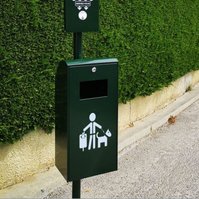 Corbeille HYGIE - Animo-Concept, N°1 Français pour la propreté canine