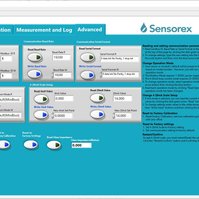 Sensorex Smart Sensor User Interface Software